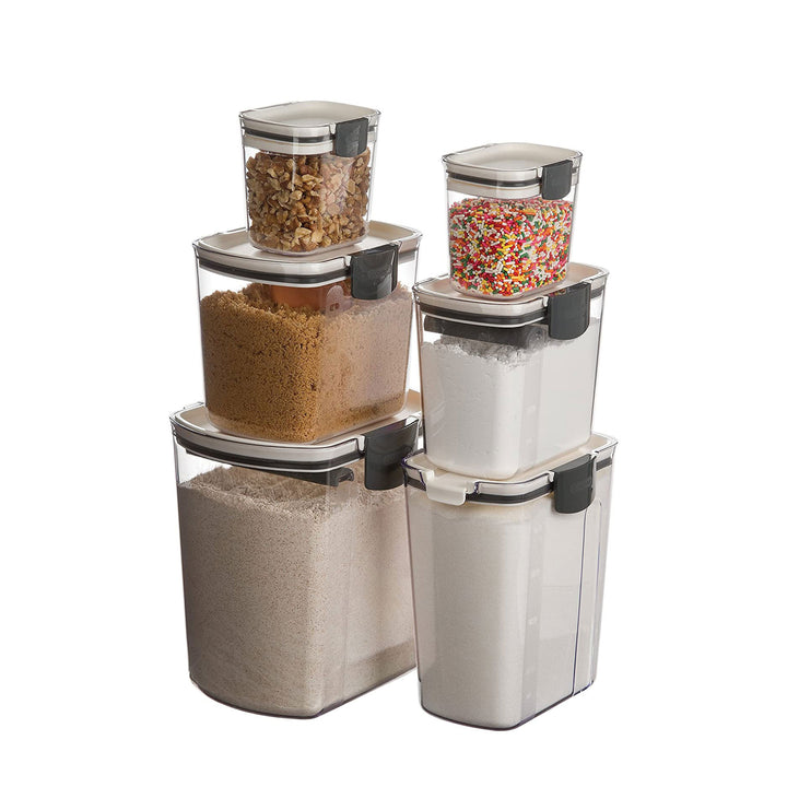 Progressive International Prepworks 6 Piece Food Storage Set, White (Used)