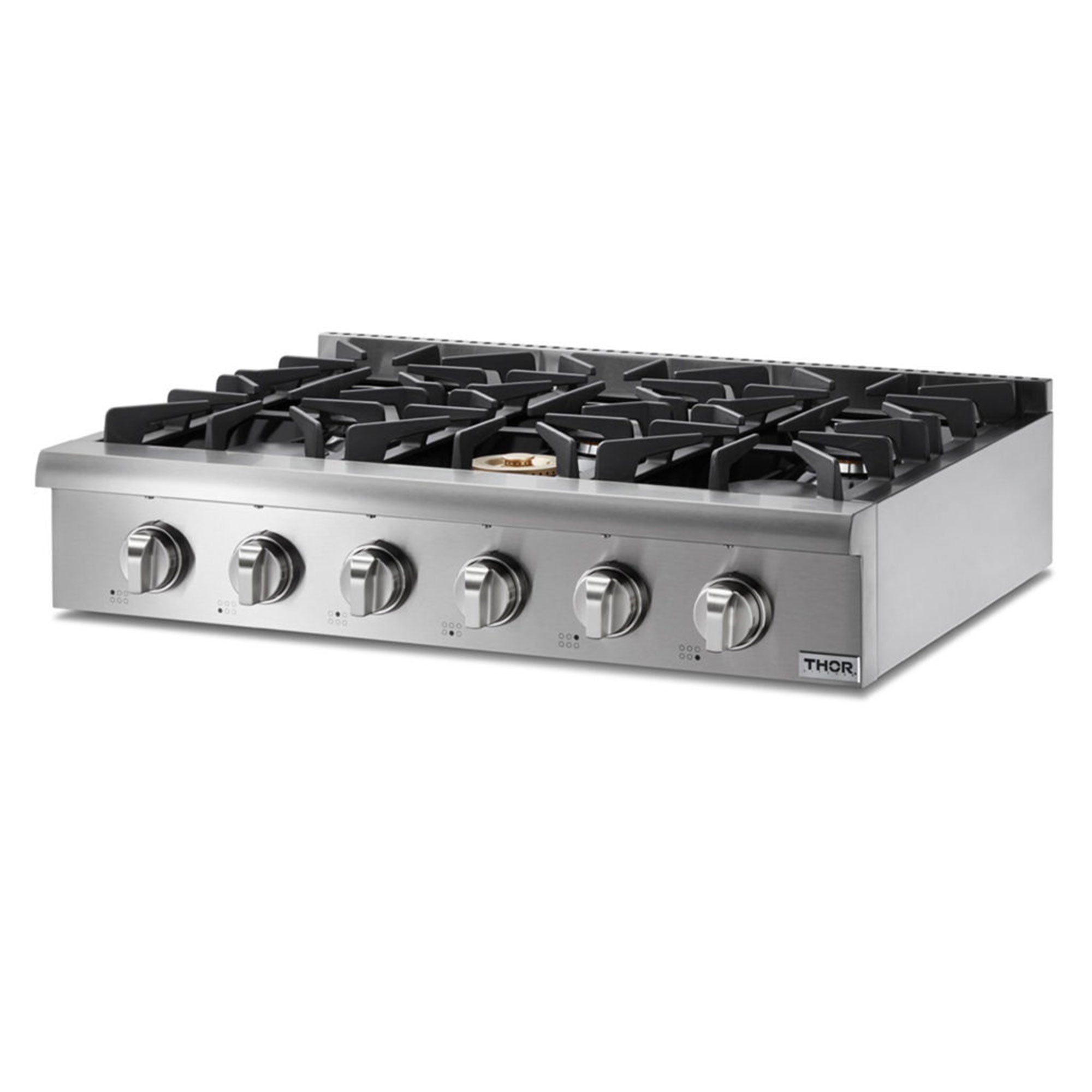 Thor Kitchen HRT3618U Professional 36 Inch 6 Burner Gas Rangetop Kitchen Stove