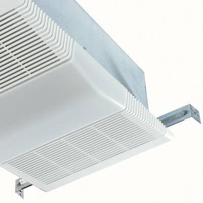 Broan-NuTone Bathroom Ventilation Fan w/ Light White Polymeric Lens and Grille
