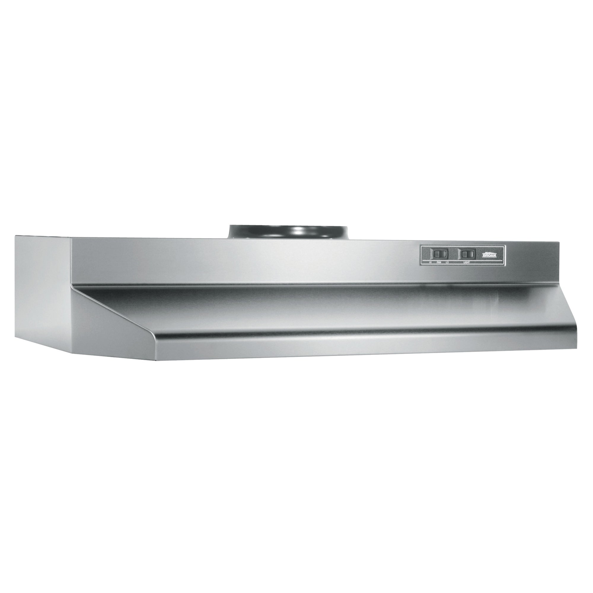 42" Under-Cabinet 2 Speed Exhaust Fan and Light, Stainless Steel (Open Box)