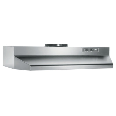 42" Under-Cabinet 2 Speed Exhaust Fan and Light, Stainless Steel (Open Box)