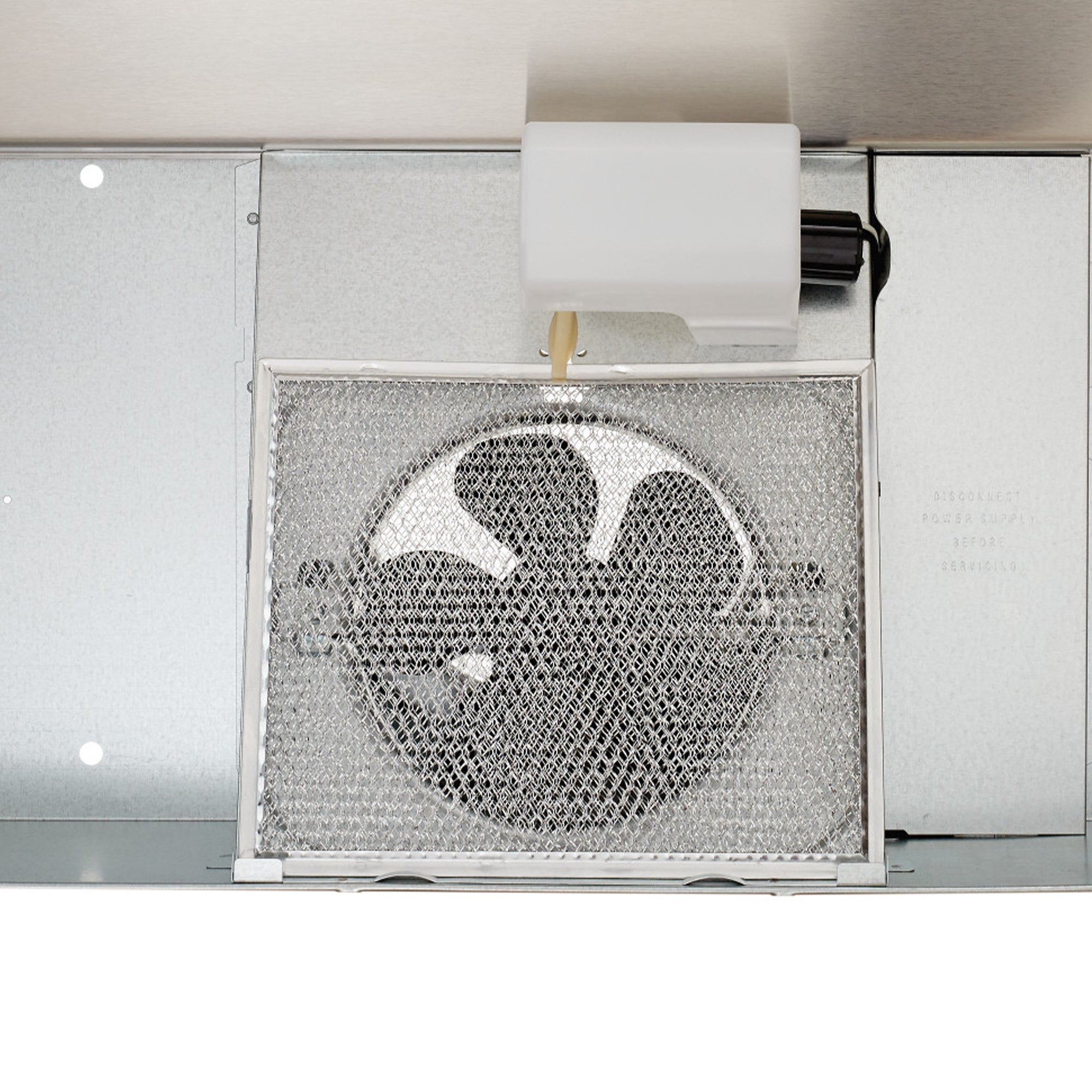 Broan-NuTone 42" Under-Cabinet 2 Speed Exhaust Fan and Light, Stainless Steel