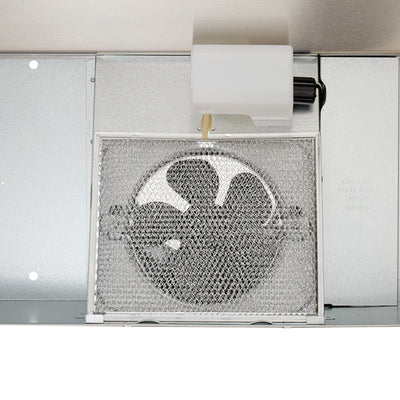 42" Under-Cabinet 2 Speed Exhaust Fan and Light, Stainless Steel (Open Box)