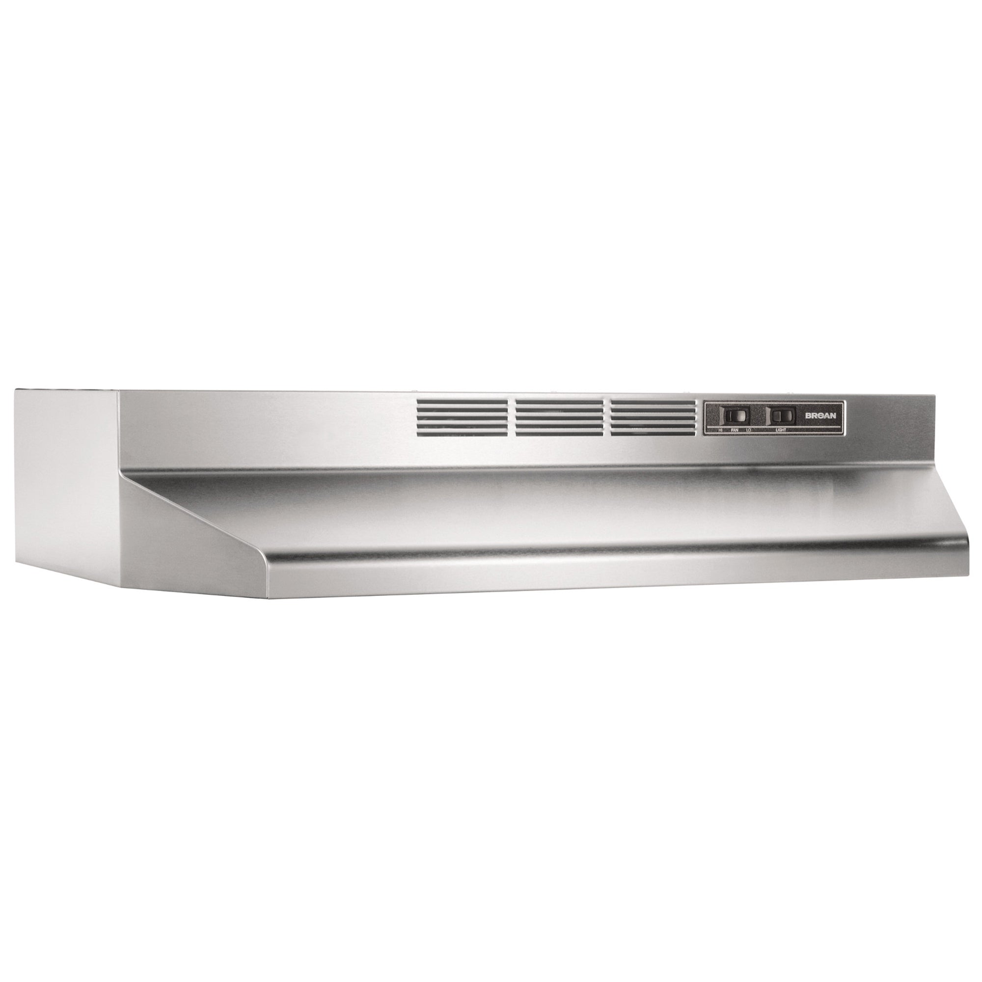 Broan-NuTone 42" Under Cabinet Ductless Range Hood w/ Fan-Stainless Steel(Used)