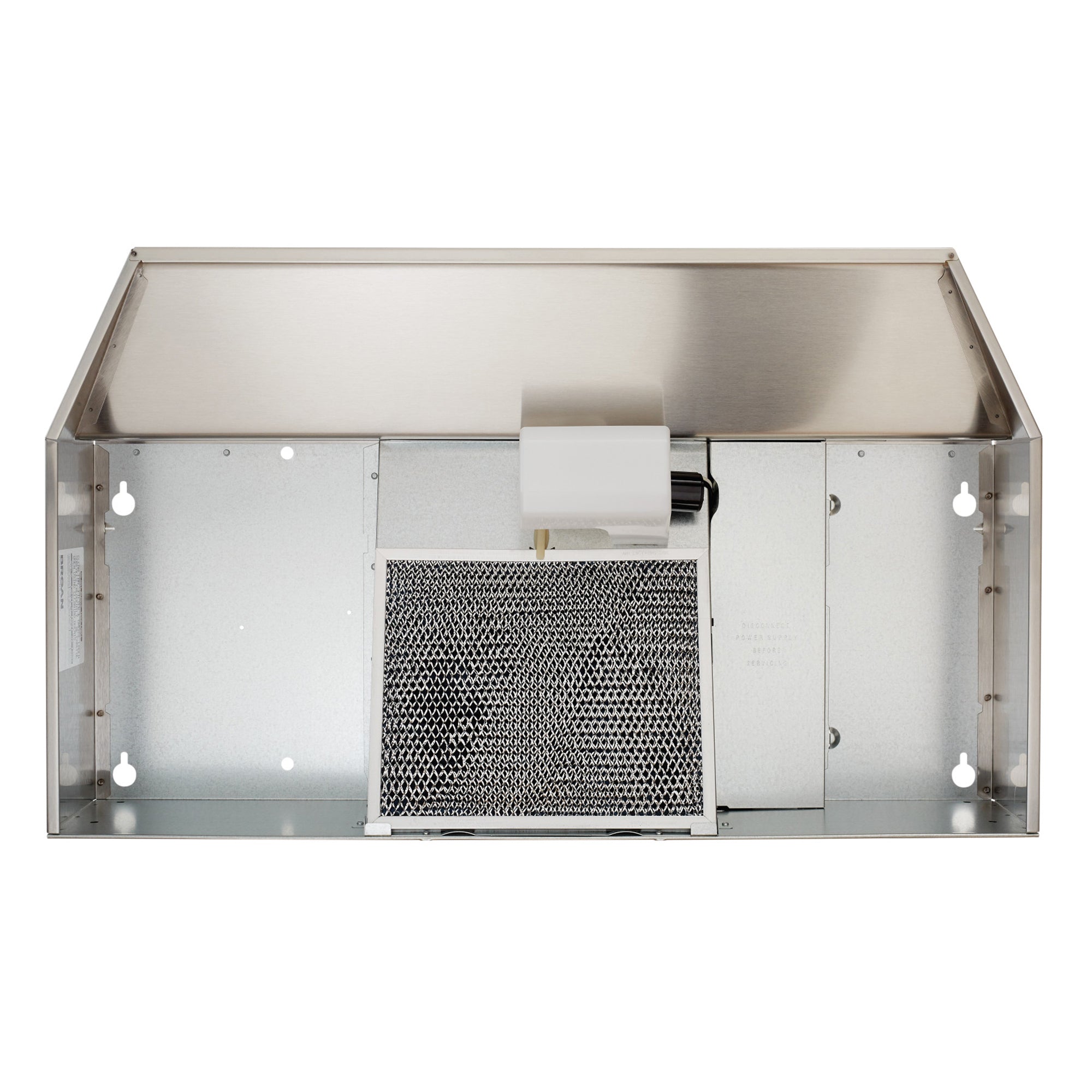 Broan-NuTone 42" Under Cabinet Ductless Range Hood w/ Fan-Stainless Steel(Used)