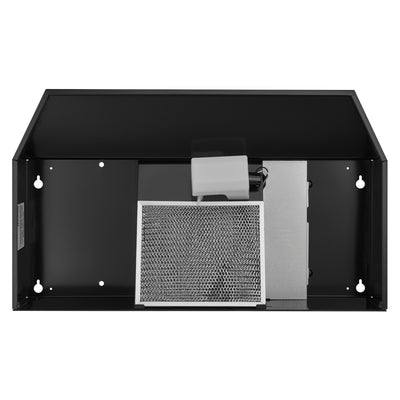 Broan-NuTone 423623 36-Inch Under-Cabinet 2-Speed Exhaust Fan and Light, Black