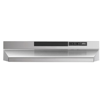 Broan-NuTone 36 Inch Convertible Under Cabinet 4 Way Range Hood, Stainless Steel