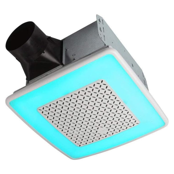Broan-NuTone ChromaComfort 110 CFM Ventilation Fan with 24 Color Selectable LED - VMInnovations