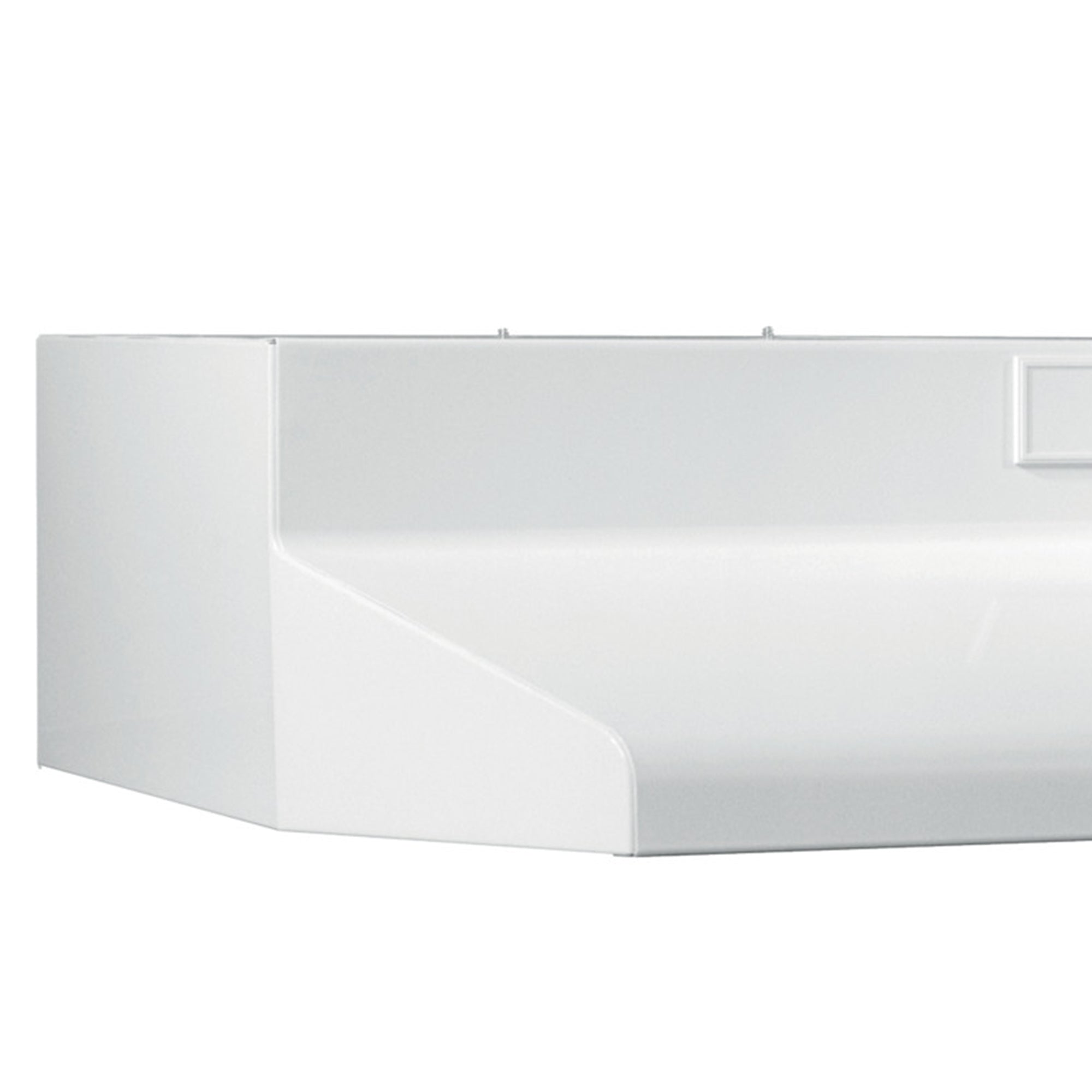 Broan-NuTone 42 Inch Convertible Under Cabinet 4 Way Range Hood w/ Light, White