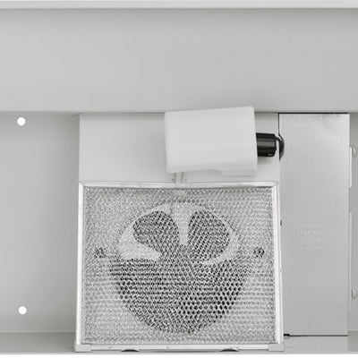 Broan-NuTone 42 Inch Convertible Under Cabinet 4 Way Range Hood w/ Light, White