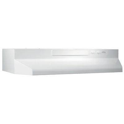 Broan-NuTone 42" Under Cabinet Range Hood Insert with Light, White (Open Box)