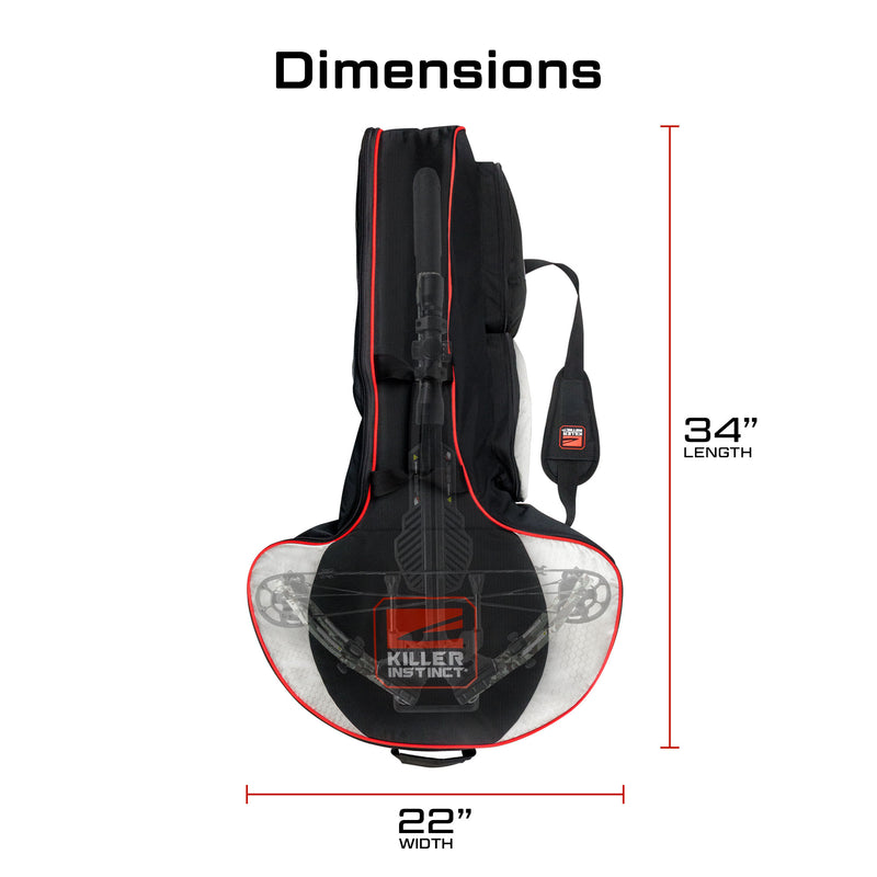 Killer Instinct Slayer Crossbow Case For Crossbows 22 x 36 Inches (Open Box)