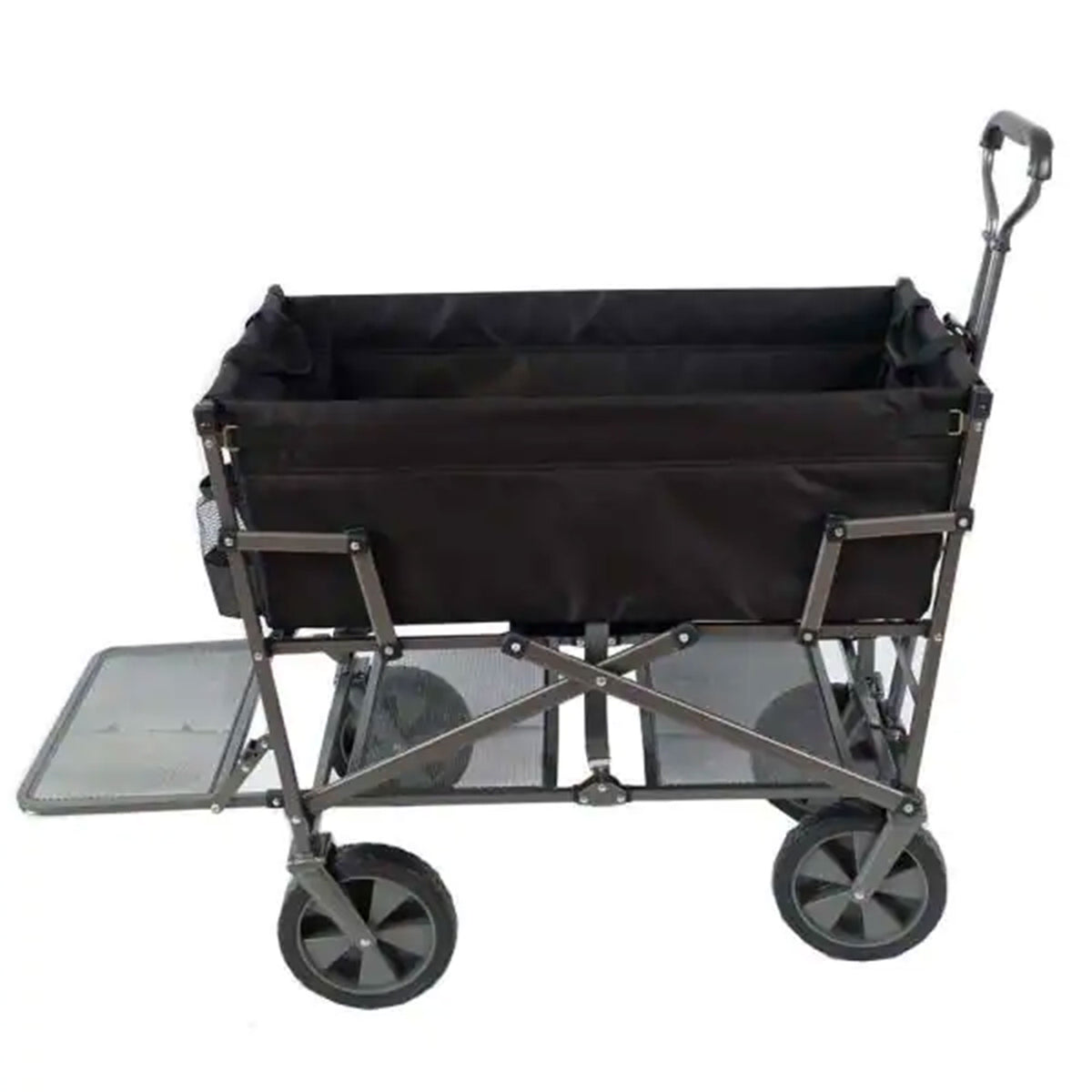 Mac Sports Collapsible Folding Frame Outdoor Utility Wagon Cart (Open Box)