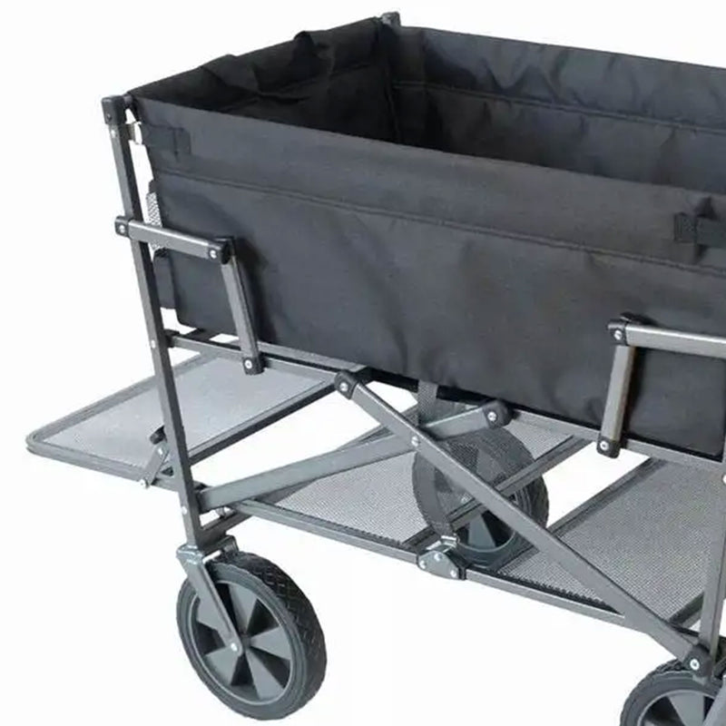 Mac Sports Collapsible Folding Frame Outdoor Utility Wagon Cart (Open Box)