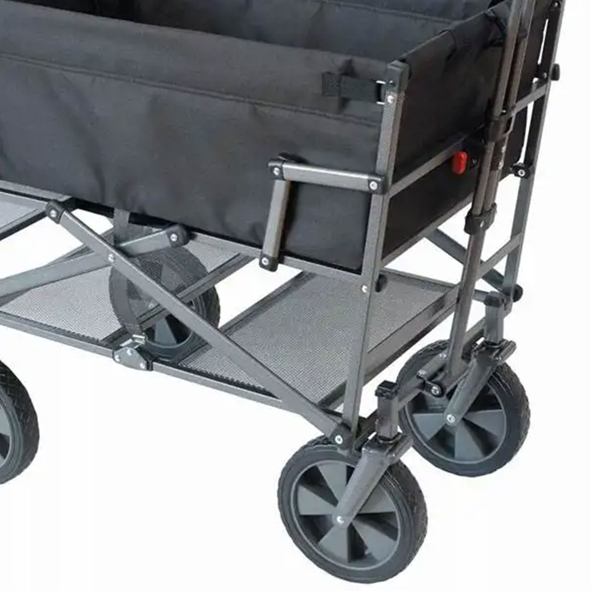 Mac Sports Collapsible Folding Frame Outdoor Utility Wagon Cart (Open Box)
