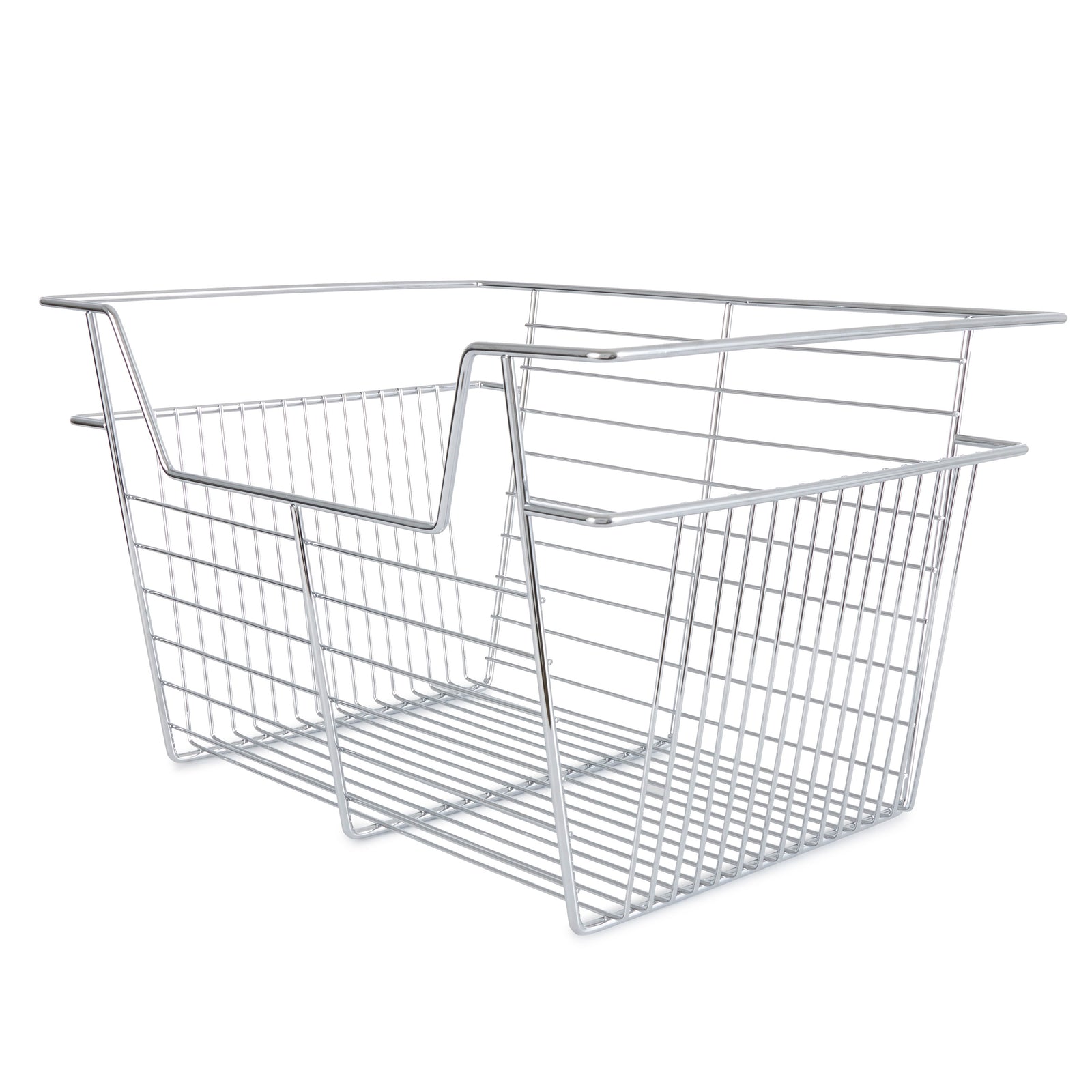 Rev-A-Shelf Sidelines CBSL-181410CR-3 18" Chrome Pullout Closet Storage Basket - VMInnovations