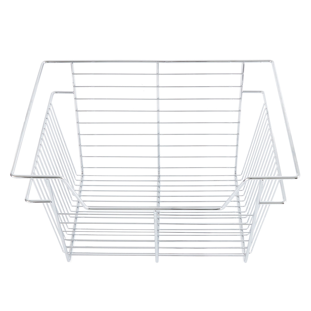 Rev-A-Shelf Sidelines CBSL-181410CR-3 18" Chrome Pullout Closet Storage Basket