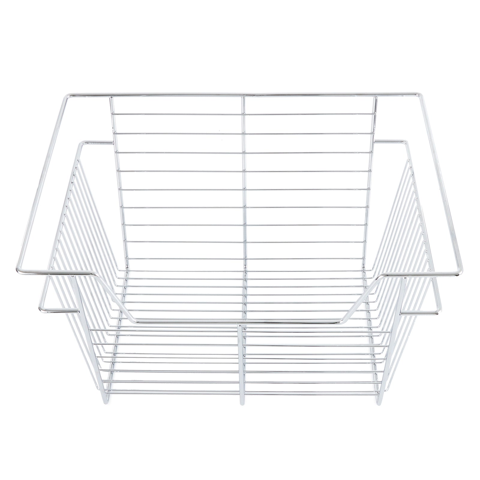 Rev-A-Shelf Sidelines CBSL-181410CR-3 18" Chrome Pullout Closet Storage Basket - VMInnovations