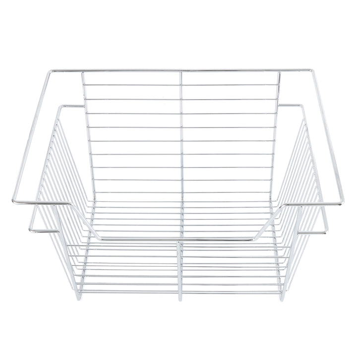 Rev-A-Shelf Sidelines CBSL-181410CR-3 18" Chrome Pullout Closet Storage Basket