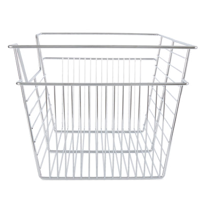 Rev-A-Shelf Sidelines CBSL-181410CR-3 18" Chrome Pullout Closet Storage Basket - VMInnovations