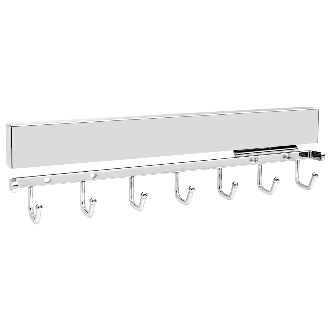 Rev-A-Shelf Sidelines 14" Deluxe Belt Rack Organizer, Chrome, CBRSL-14-CR-1