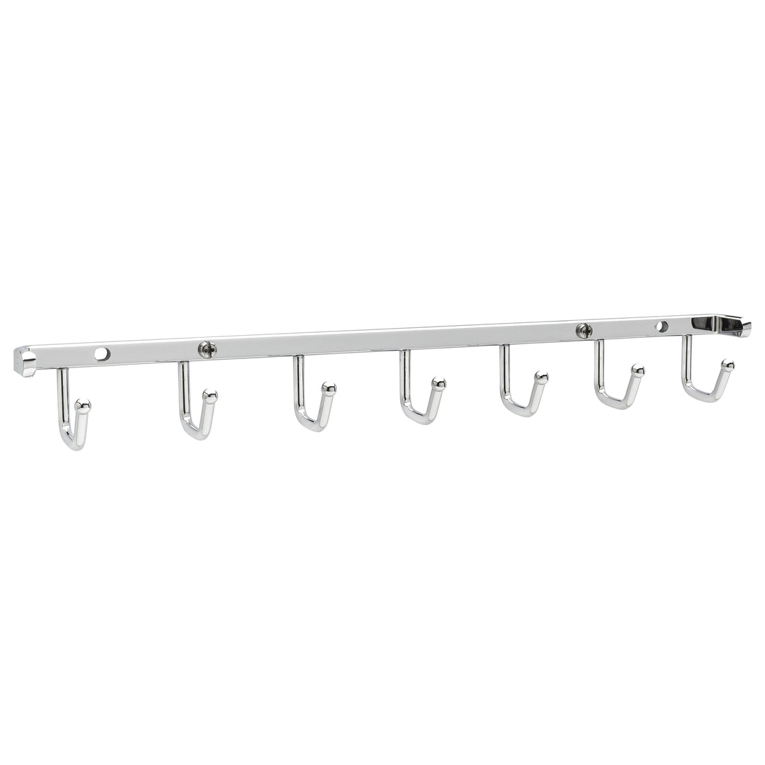 Rev-A-Shelf Sidelines 14" Closet Belt Rack Organizer, Chrome, BRCSL-14NS-CR-1