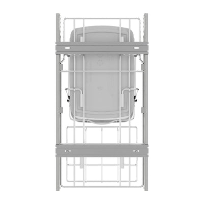 Rev-A-Shelf Single 35 Quart Pull Out Waste Container for Kitchens (Open Box)