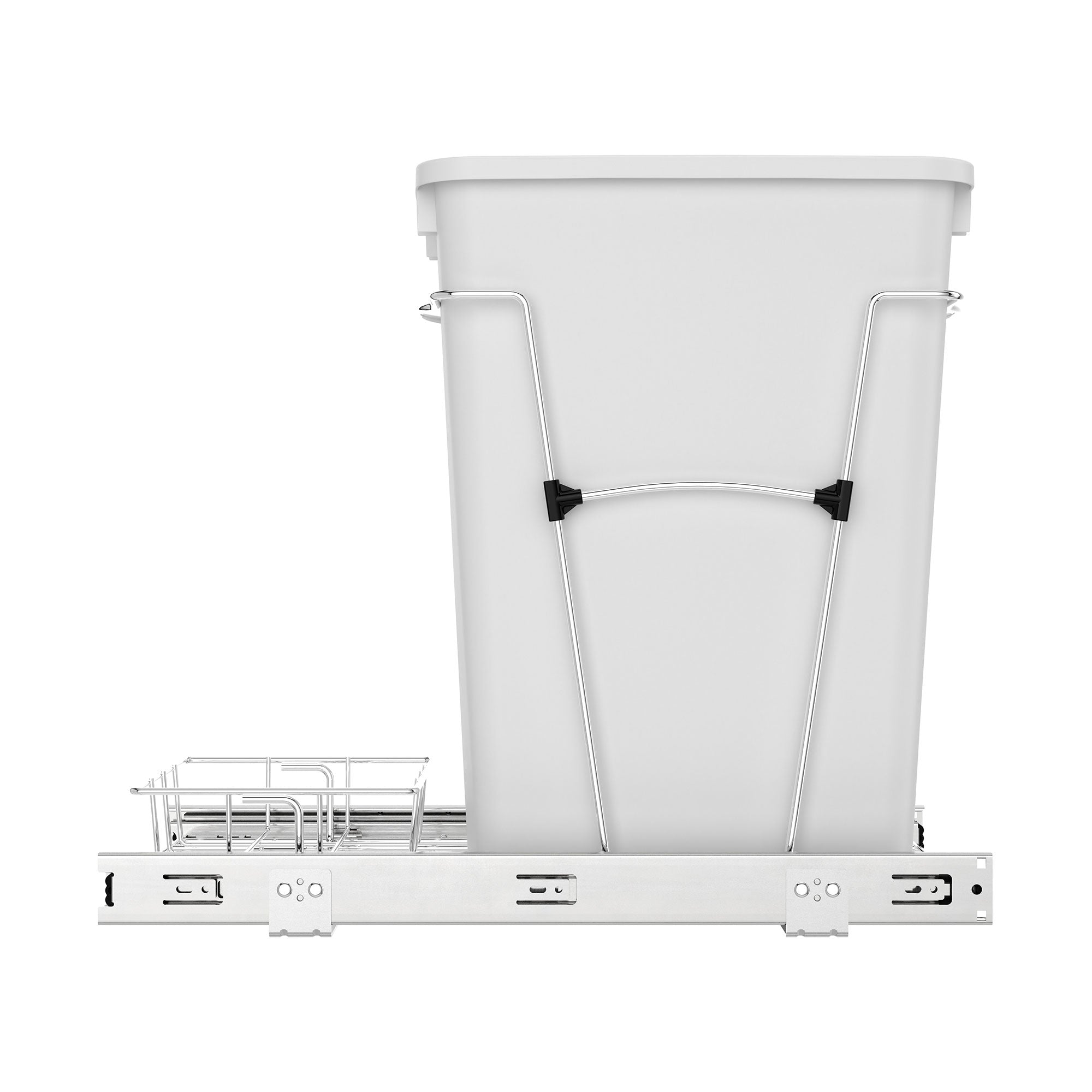Rev-A-Shelf Single 35 Quart Pull Out Waste Container for Kitchens (Open Box)