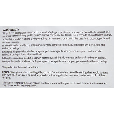 SunGro Black Gold All Purpose Potting Soil Fertilizer Mix, 2 Cu Ft Bag (4 Pack) - VMInnovations