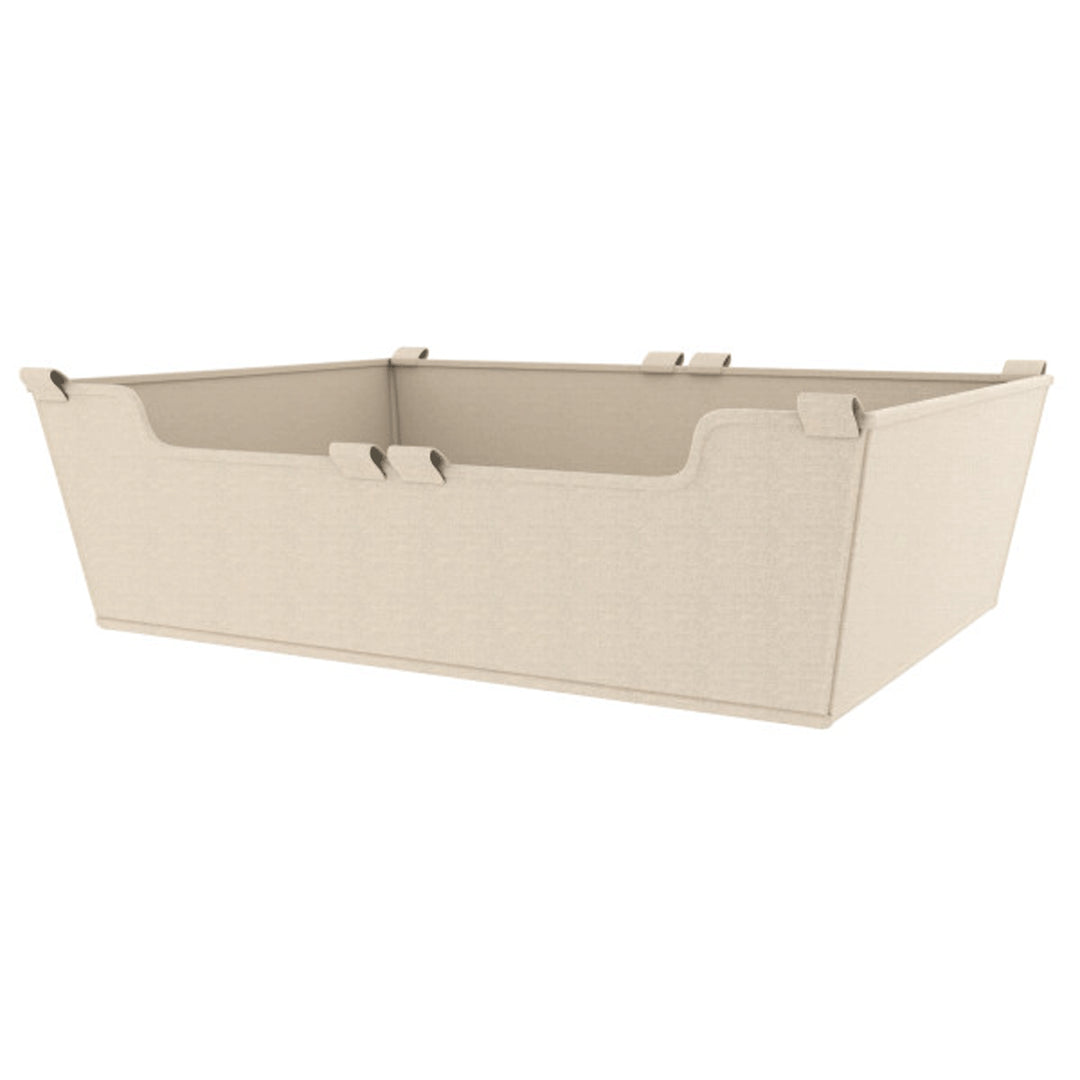 Rev-A-Shelf Sidelines 18" Canvas Cloth Closet Basket Liner, Tan, CBLSL-181405-T1 - VMInnovations