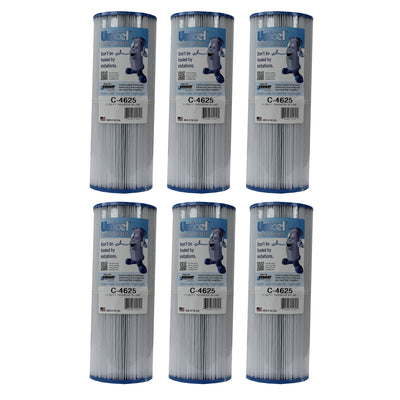 6) Unicel C-4625 Rainbow Pentair In-Line Replacement Spa Filter Cartridges C4625 - VMInnovations