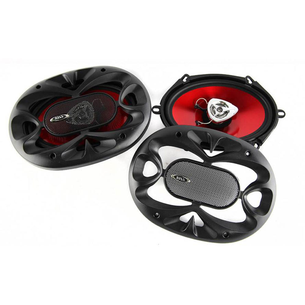 BOSS Audio 5x7 2-Way 225W CHAOS Car Audio Speakers 450 Watt PAIR (4 Pair)