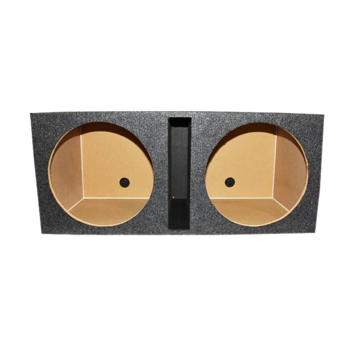 QPower DUAL 15" Inch Vented Subwoofer Box 2 Speaker Sub Enclosure (Open Box)