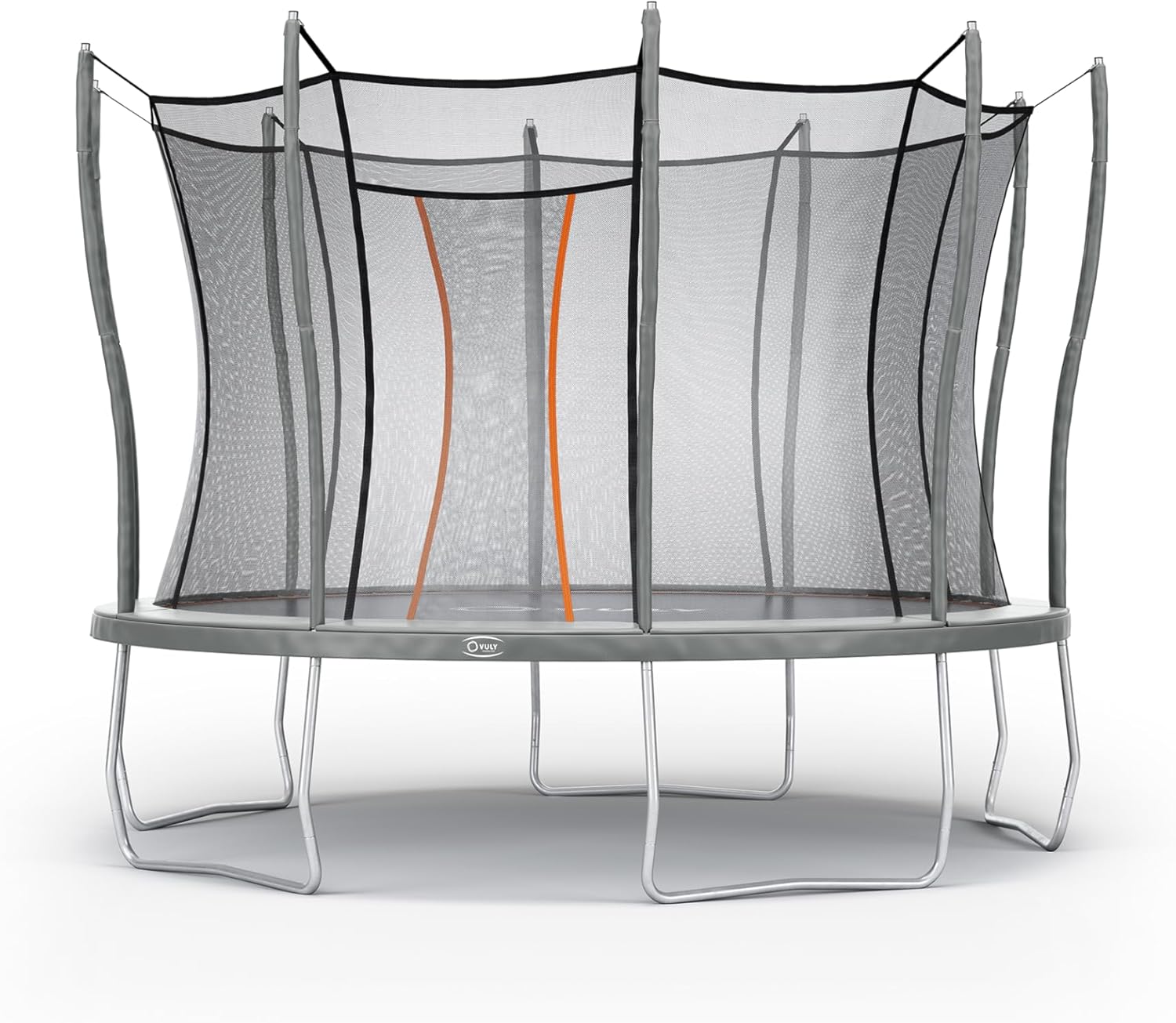 VULY 12 Ft Ultra Outdoor Trampoline with No Gap Netting, and Safety Padding - VMInnovations