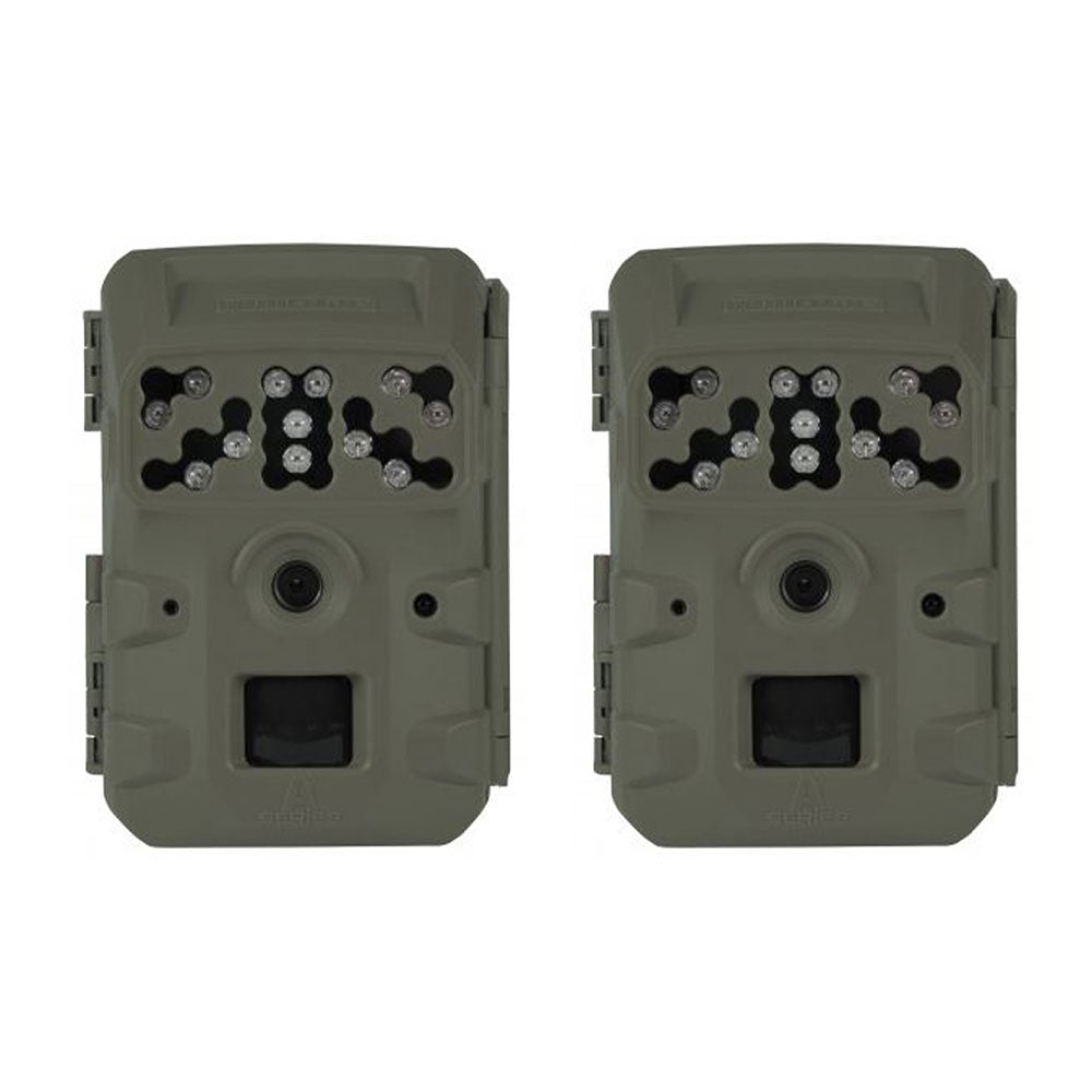 Moultrie Infrared Flash Mobile Phone Trail Game Hunting Camera, Green (2 Pack)
