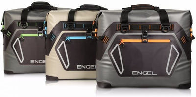 Engel High Performance 30 Liter TPU Waterproof Cooler, Gray and Green (Used)