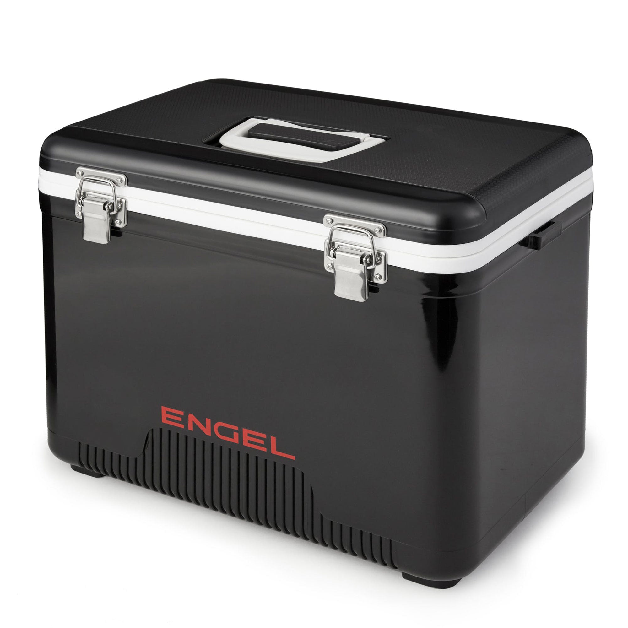 Engel 13 Quart 18 Can Odor Resistant Insulated Cooler Drybox, Black (Damaged)