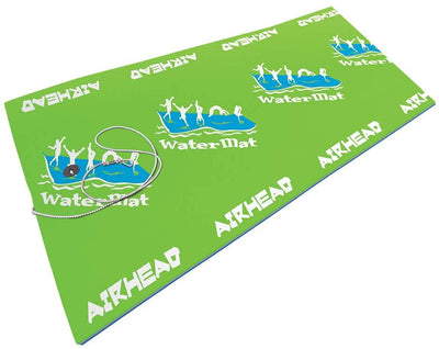 Airhead 11 x 5 Foot WaterMat Roll N Go Swimming Lake Flotation Device, Blue - VMInnovations