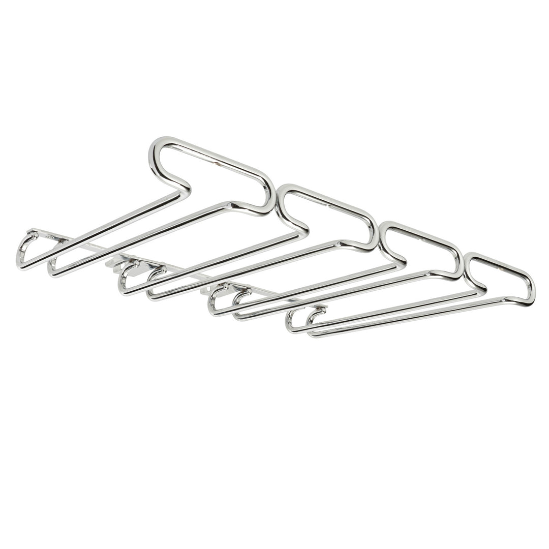 Rev-A-Shelf 11" Quad Under Cabinet Glass & Stemware Holder, Chrome, 3450-11CR - VMInnovations
