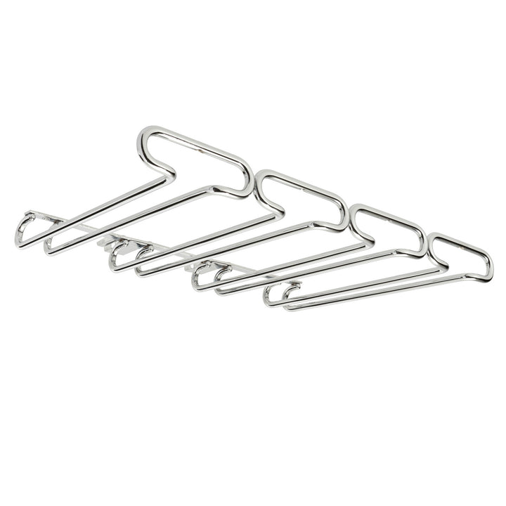 Rev-A-Shelf 11" Quad Under Cabinet Glass & Stemware Holder, Chrome, 3450-11CR - VMInnovations