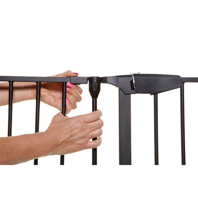 Dreambaby L2041BB Mayfair Converta Newport Adapta 24 Inch Gate Extension, Black - VMInnovations