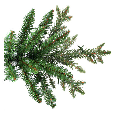 Haute Decor 7 Foot Pre Lit Asheville Slim Christmas Tree with White LED Lights (Refurbished)