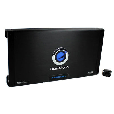 Planet Audio AC1800.5 1800W 5 Channel Car Amplifier Power Amp + Remote (4 Pack)