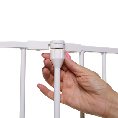 Dreambaby L2040BB Mayfair Converta Newport Adapta 24 Inch Gate Extension, White - VMInnovations