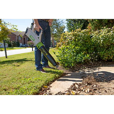 PowerSmith 120 MPH Battery Powered Leaf Blower + String Trimmer and Edger