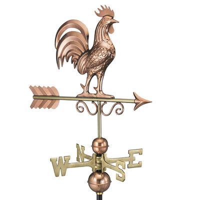 Good Directions 22 Gauge Pure Copper Bantam Rooster Weathervane (Open Box)