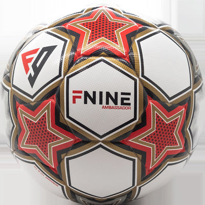 Open Goaaal FNINE Ambassador Soccer Ball for Indoor or Outdoor Game Play, Size 5