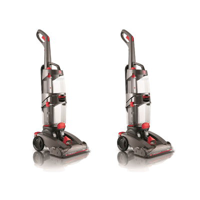 Hoover 1 Gallon Dual Power Path Max Advanced Pet Upright Carpet Cleaner (2 Pack) - VMInnovations