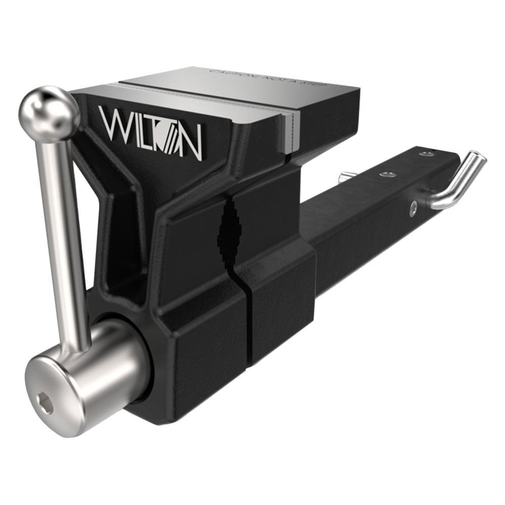 Wilton 5 Inch All Terrain Hitch Mounted Vise + Sledge Hammer with 8 Pound Head