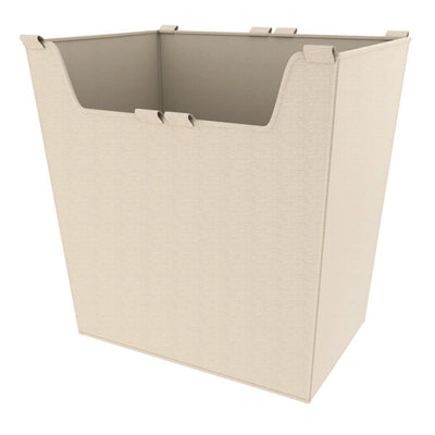 Rev-A-Shelf Sidelines 17.5" Canvas Cloth Closet Basket Liner Tan CBLSL-181417-T1